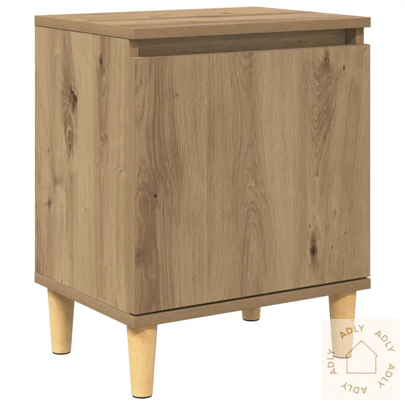 Artisan Oak Nattbord Artisan Eik Mdf 40 X 30 X 50 Cm Nattbord