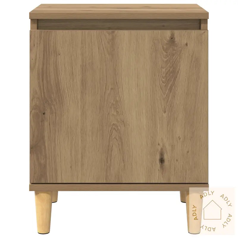 Artisan Oak Nattbord Artisan Eik Mdf 40 X 30 X 50 Cm Nattbord