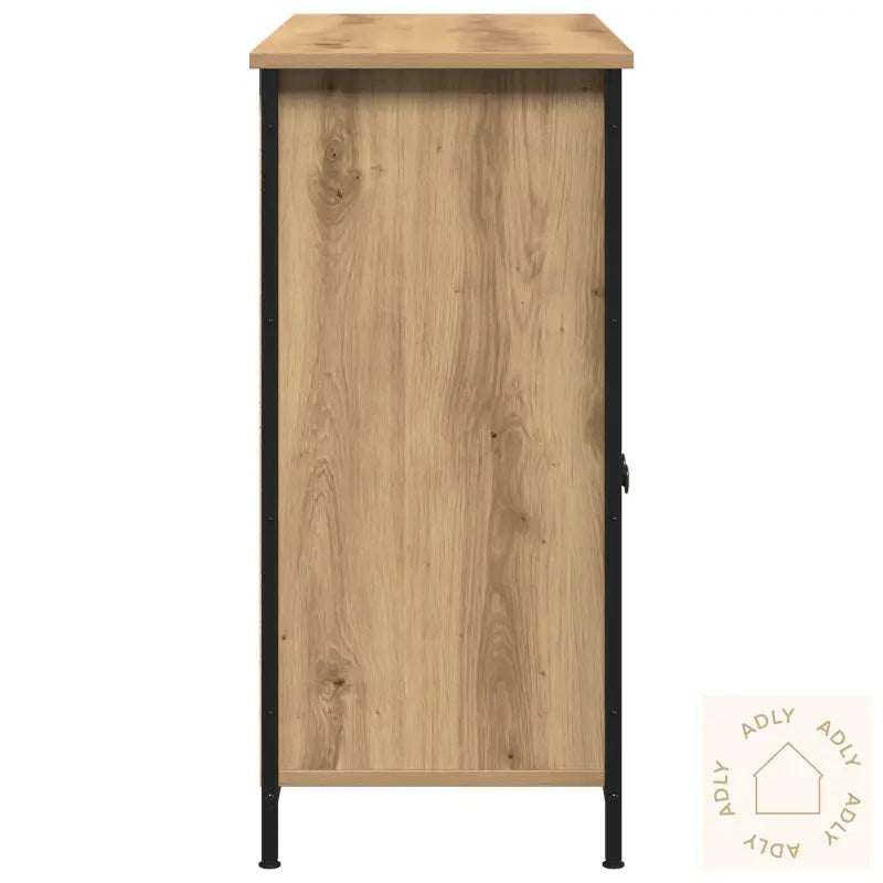 Sideboard Artisan Eik 100X35X75 Cm Konstruert Tre