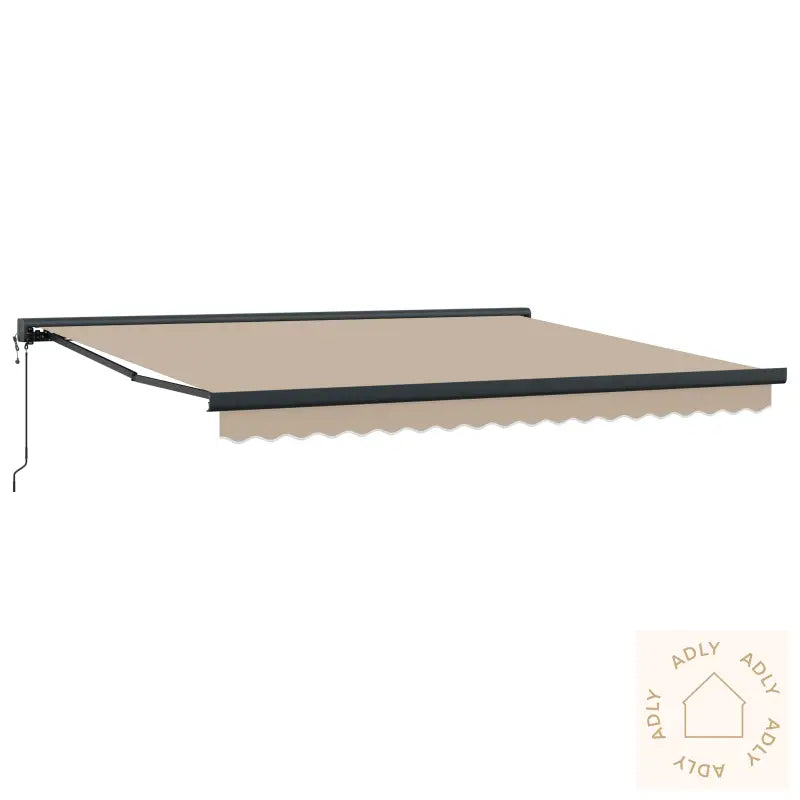 Automatisk Uttrekkbar Markise Beige 400X300 Cm