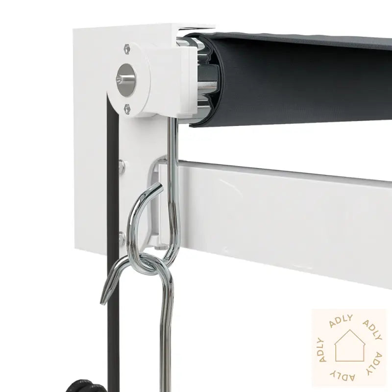 Automatisk Uttrekkbar Markise Antrasitt 4,5X3 M