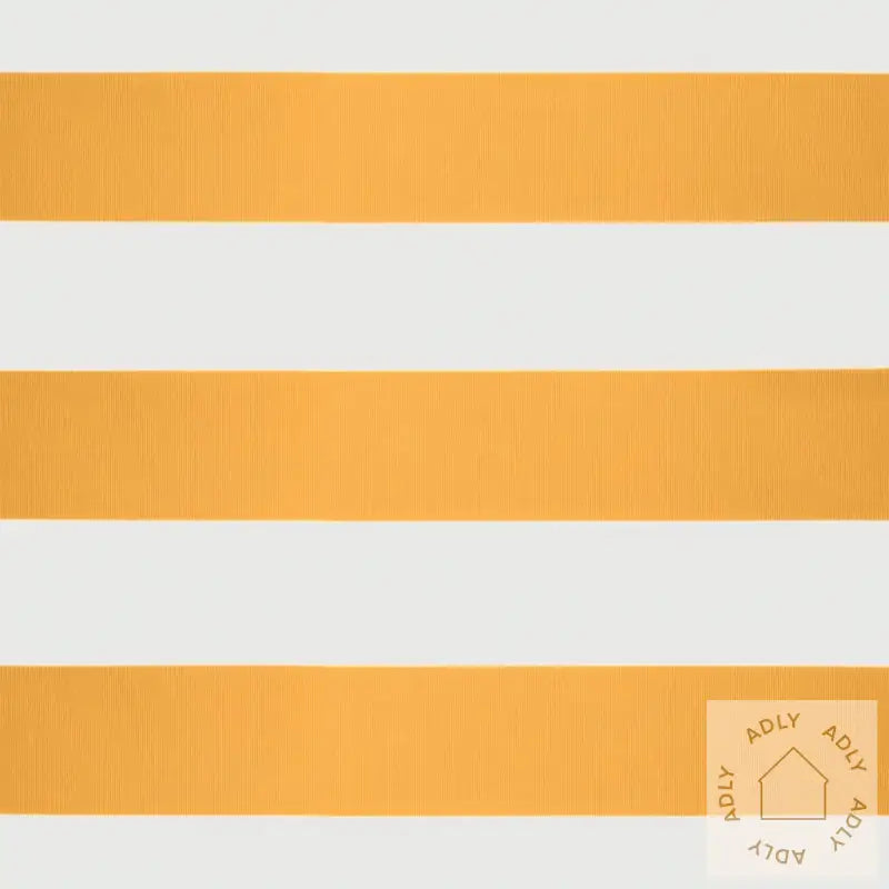 Automatisk Uttrekkbar Markise Gul Og Hvit 4,5X3 M