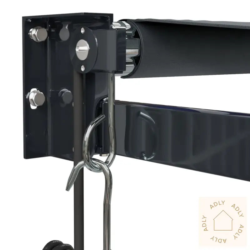 Automatisk Uttrekkbar Markise Antrasitt 4,5X3 M