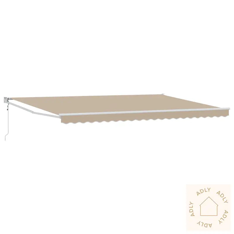 Automatisk Uttrekkbar Markise Beige 500X300 Cm