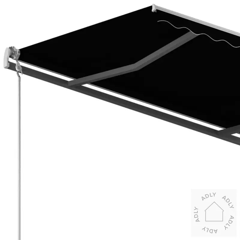 Automatisk Uttrekkbar Markise 3X2,5 M Antrasitt