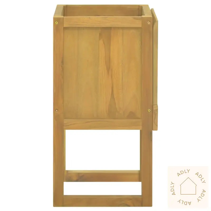 Baderomsskap 41X40X75 Cm Heltre Teak