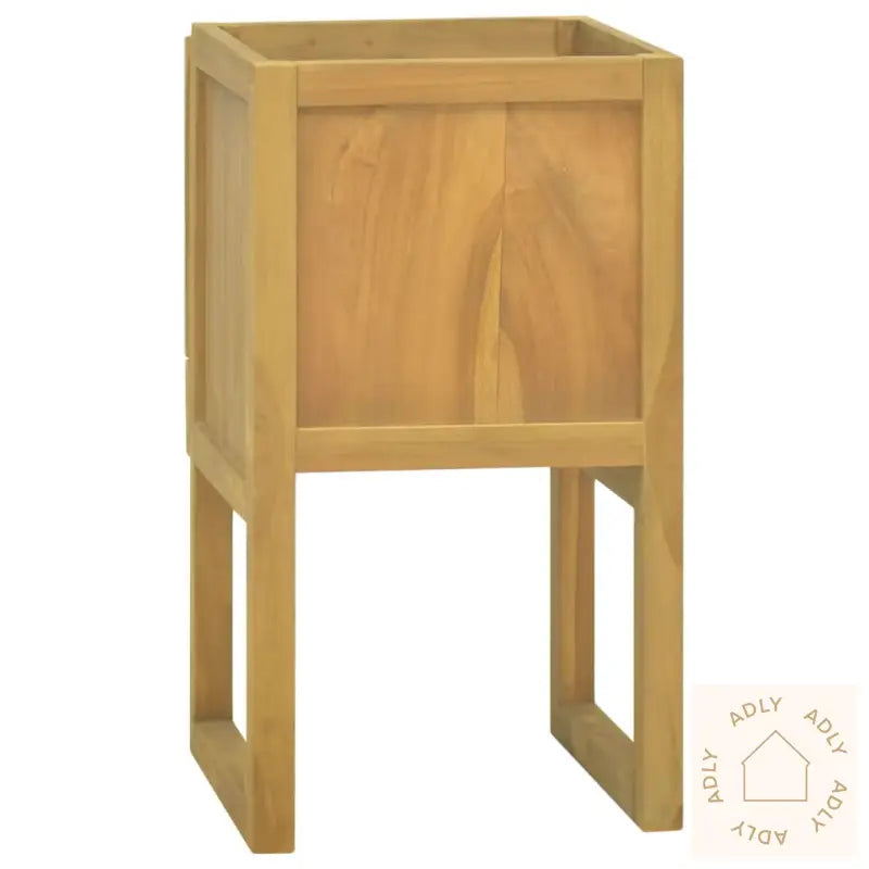 Baderomsskap 41X40X75 Cm Heltre Teak