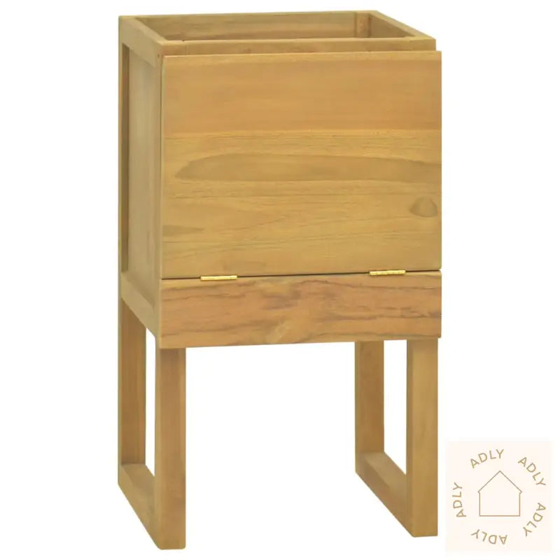 Baderomsskap 41X40X75 Cm Heltre Teak