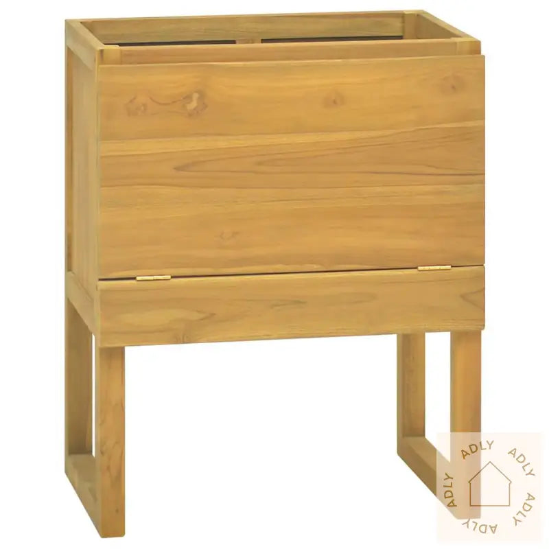 Baderomsskap 60X40X75 Cm Heltre Teak