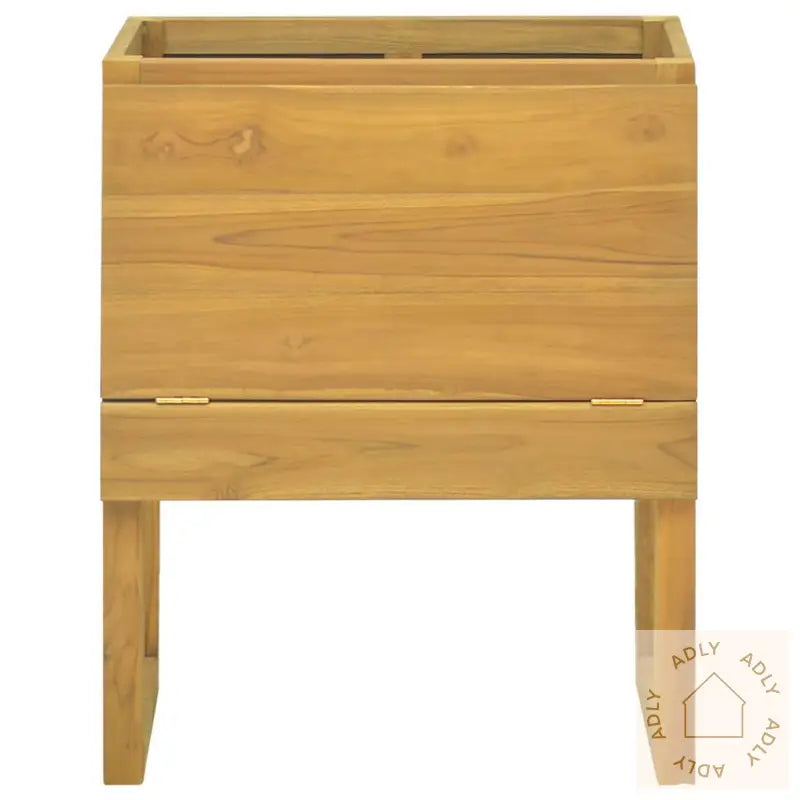 Baderomsskap 60X40X75 Cm Heltre Teak