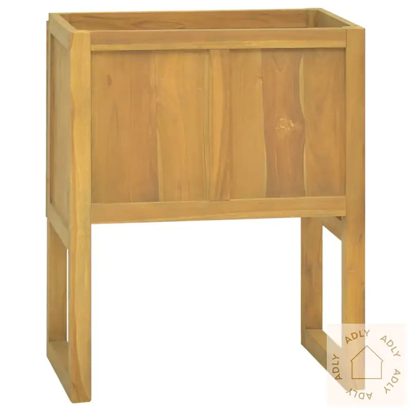 Baderomsskap 60X40X75 Cm Heltre Teak