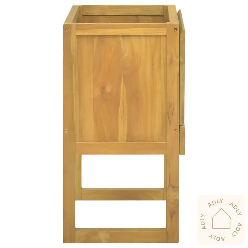 Baderomsskap 60X40X75 Cm Heltre Teak