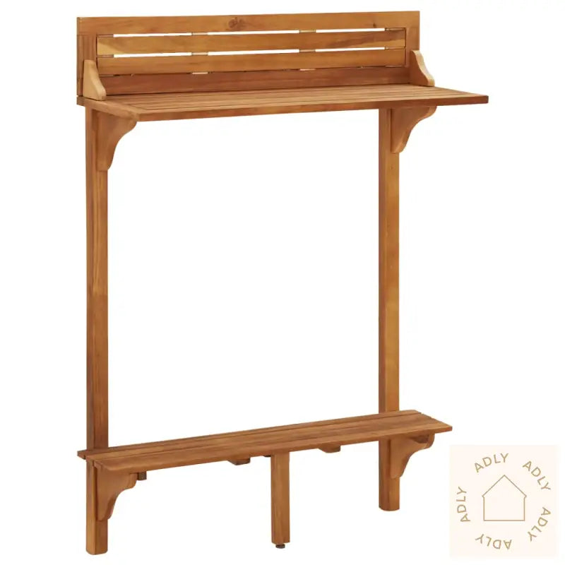 Balkongbarsett 3 Deler Heltre Akasie