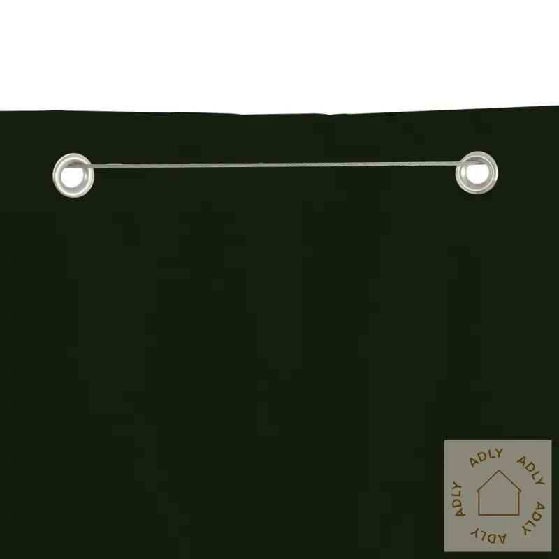 Balkongskjerm Mørkegrønn 140X240 Cm Oxfordstoff