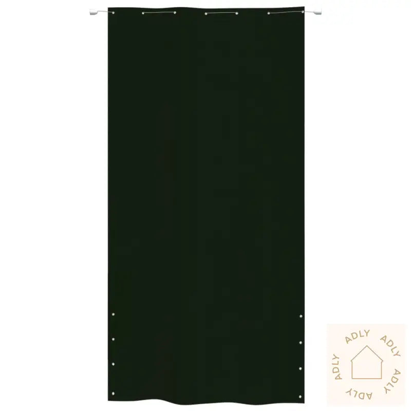 Balkongskjerm Mørkegrønn 140X240 Cm Oxfordstoff