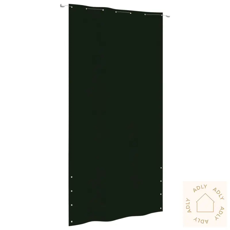 Balkongskjerm Mørkegrønn 140X240 Cm Oxfordstoff