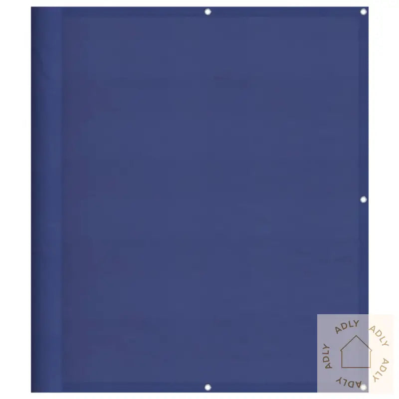 Balkongskjerm Blå 120X800 Cm 100% Polyester Oxford