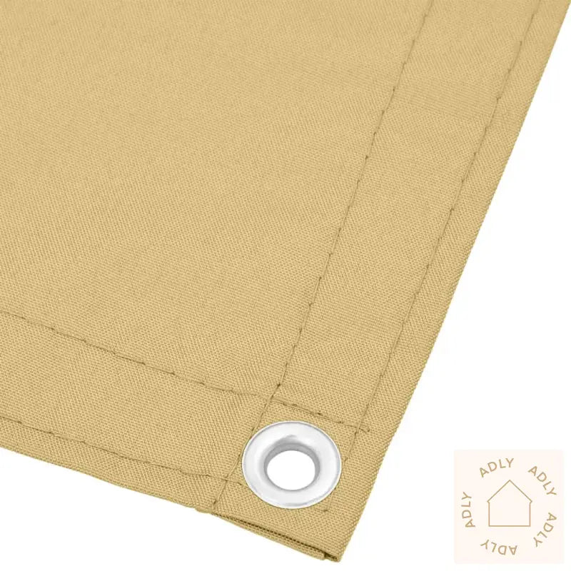Balkongskjerm Sand 120X600 Cm 100% Polyester Oxford