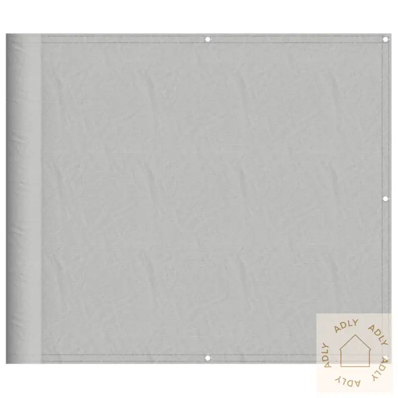 Balkongskjerm Lysegrå 90X300 Cm 100% Polyester Oxford