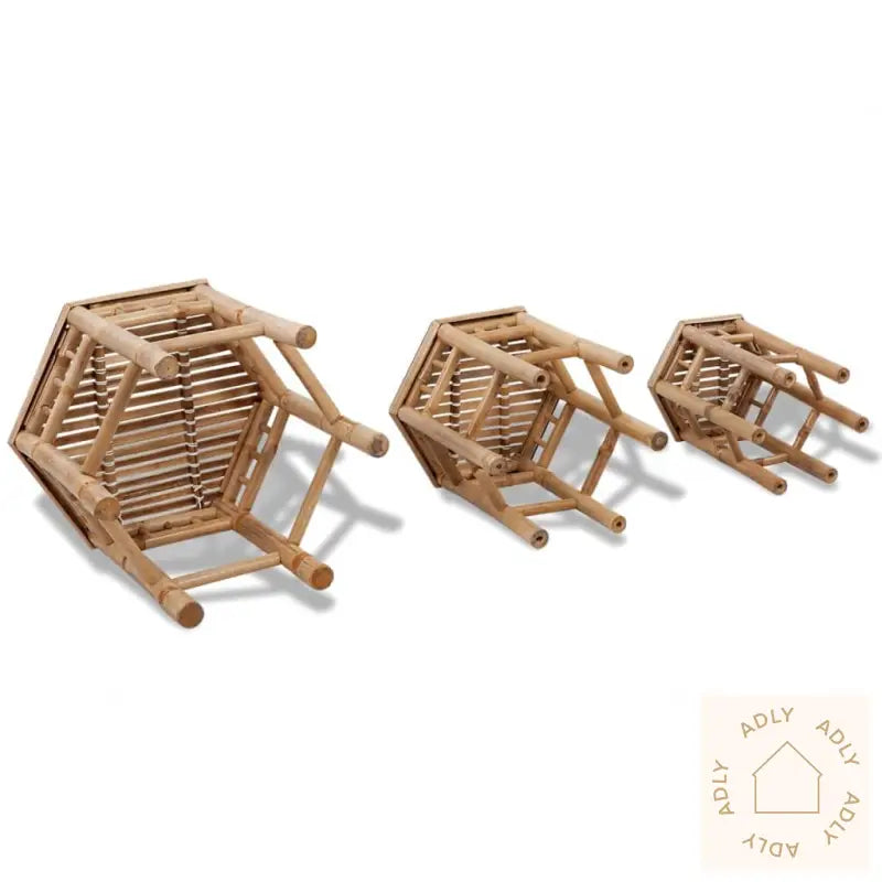 Hagekrakker 3 Stk Bambus