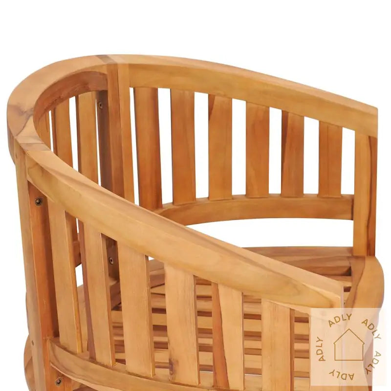Stol Bananformet Heltre Teak