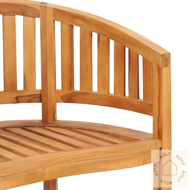 Stol Bananformet Heltre Teak