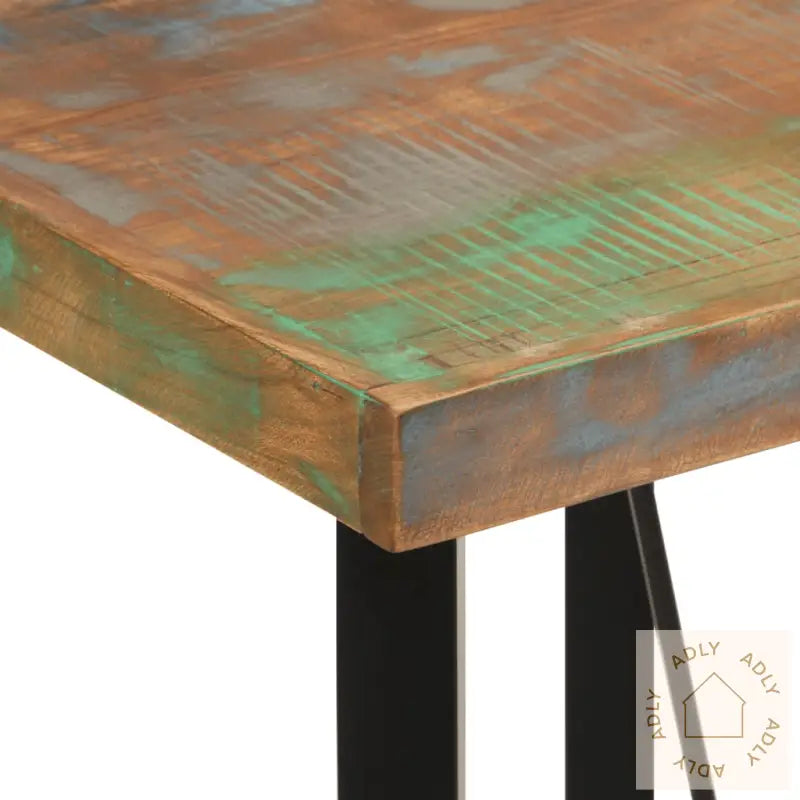 Barbord 55X55X107 Cm Heltre Akasie Og Jern