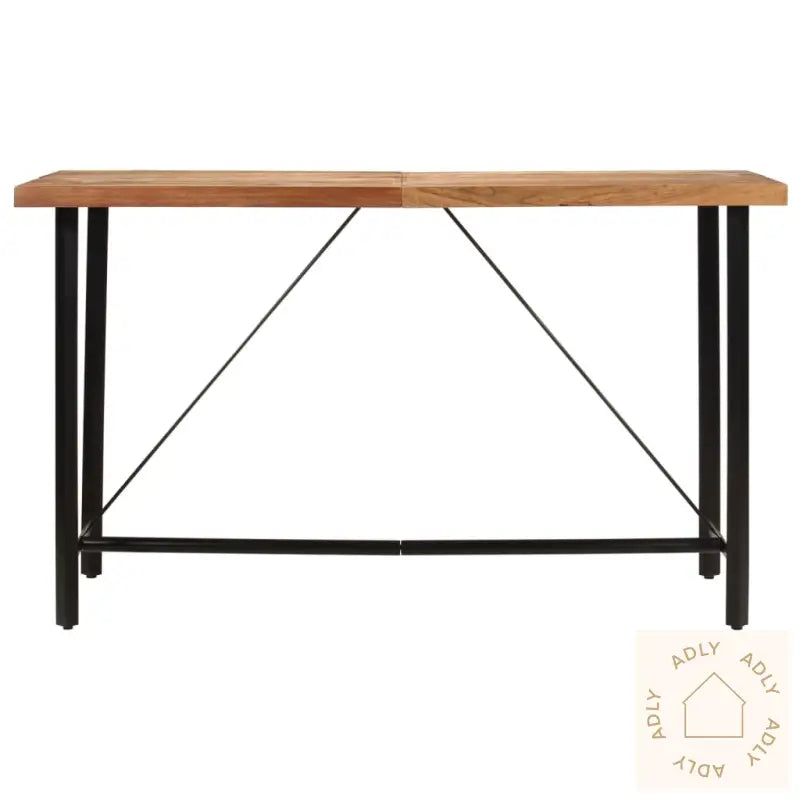 Barbord 180X70X107 Cm Heltre Akasie Og Jern
