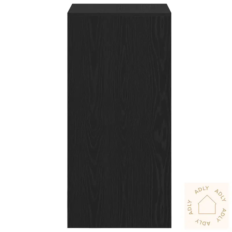 Barbord Svart Eik 51X50X103,5 Cm Konstruert Tre