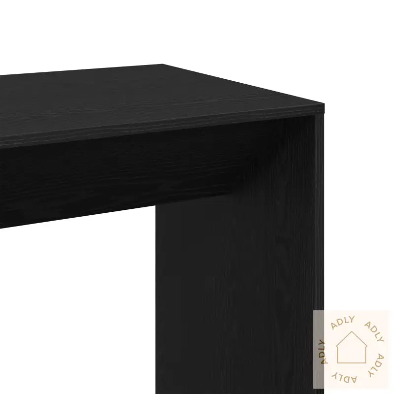 Barbord Svart Eik 51X50X103,5 Cm Konstruert Tre