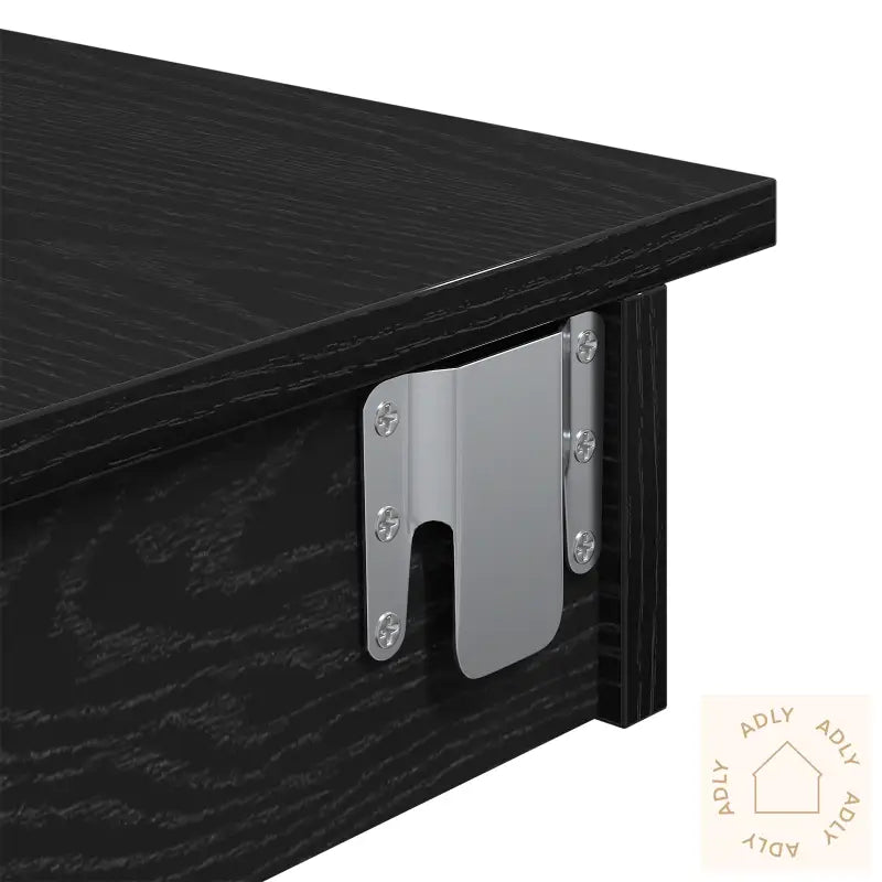 Barbord - Svart Eik - 102X55X103.5 Cm - Laget Av Konstruert Tre