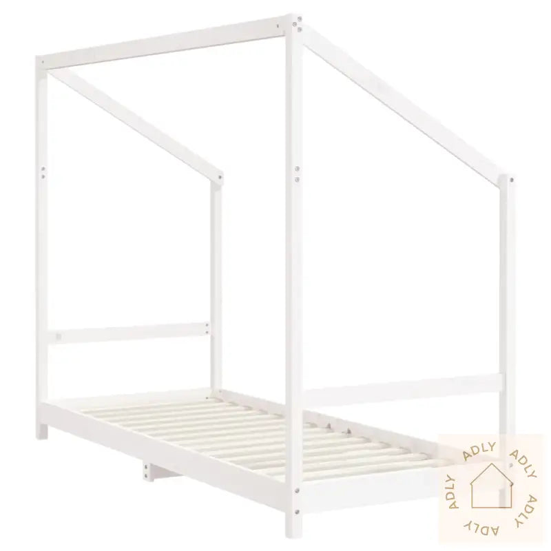 Barnesengeramme Hvit 80X200 Cm Heltre Furu