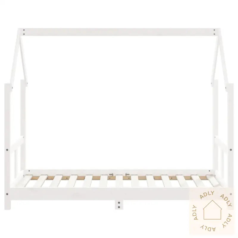 Barnesengeramme Hvit 80X160 Cm Heltre Furu
