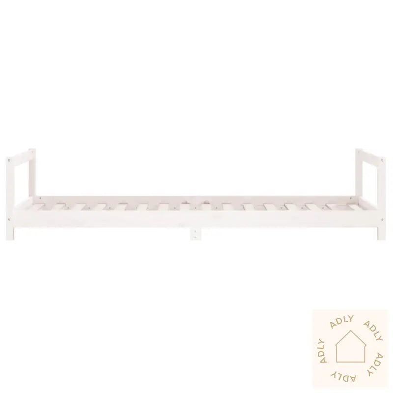 Barnesengeramme Hvit 80X200 Cm Heltre Furu