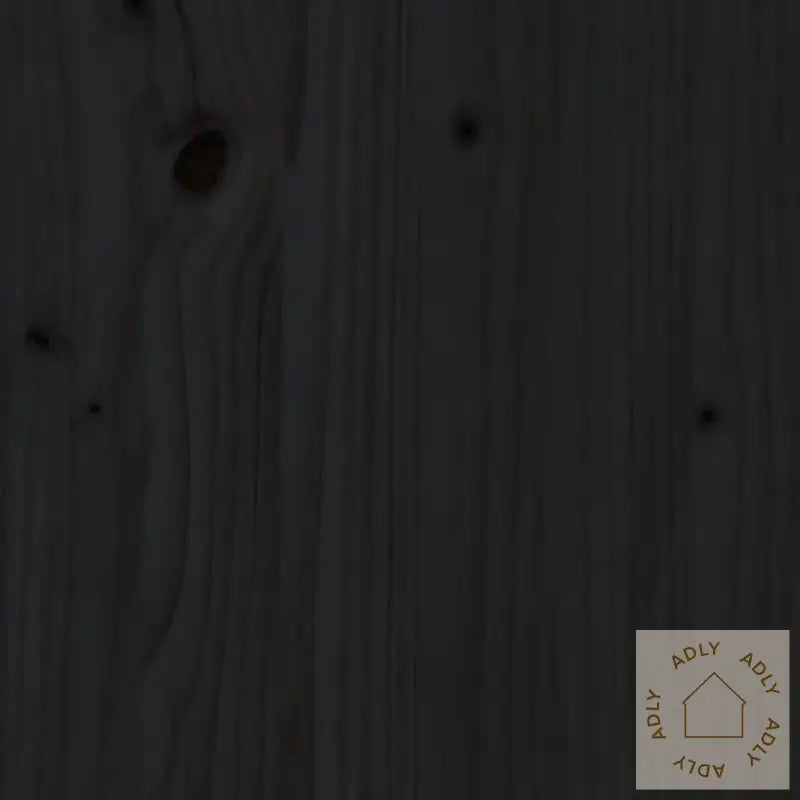 Barnesengeramme Svart 90X190 Cm Heltre Furu