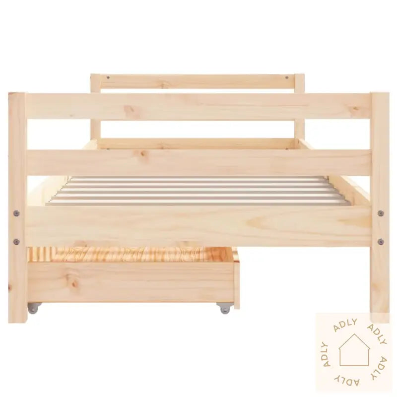 Barnesengeramme Med Skuffer 90X190 Cm Heltre Furu