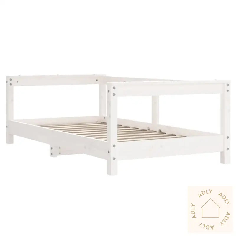 Barnesengeramme Hvit 70X140 Cm Heltre Furu