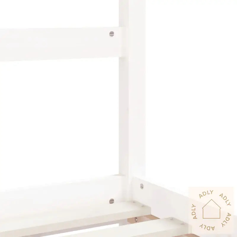 Barnesengeramme Hvit 90X190 Cm Heltre Furu