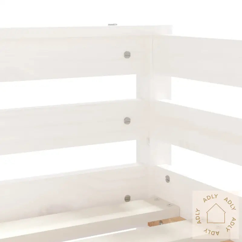 Barnesengeramme Med Skuffer Hvit 70X140 Cm Heltre Furu