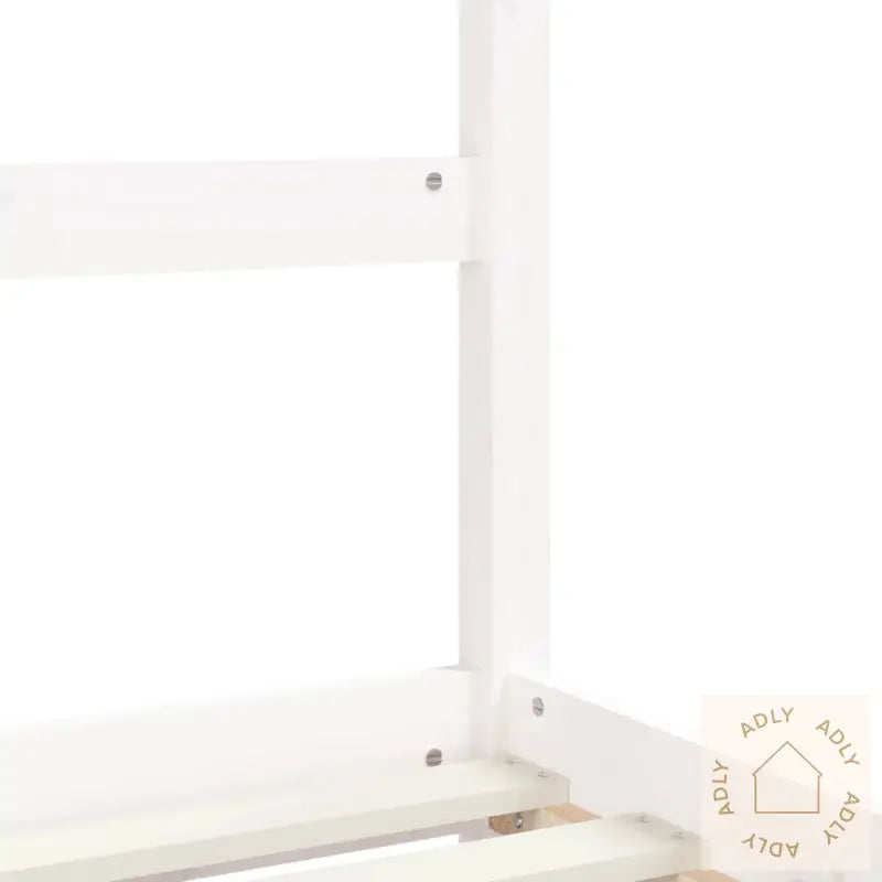 Barnesengeramme Hvit 80X160 Cm Heltre Furu