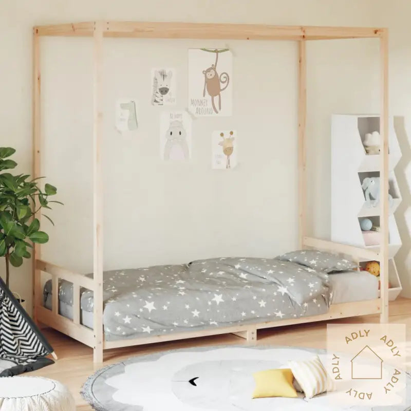 Barnesengeramme 90X190 Cm Heltre Furu
