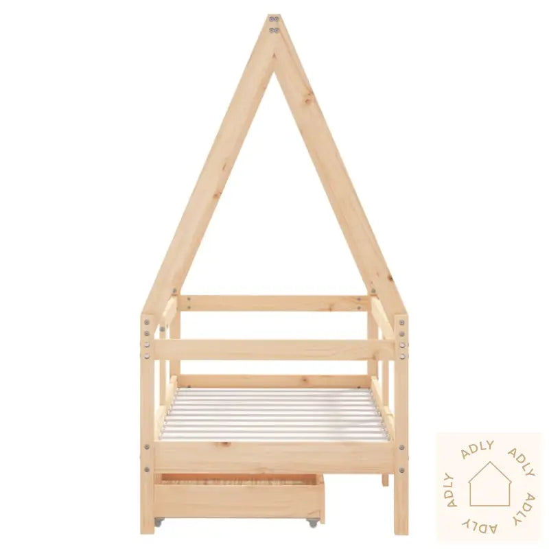 Barnesengeramme Med Skuffer 70X140 Cm Heltre Furu