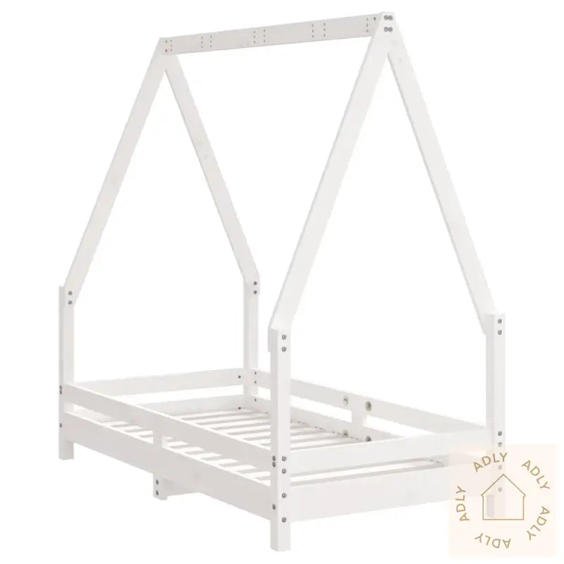 Barnesengeramme Hvit 70X140 Cm Heltre Furu