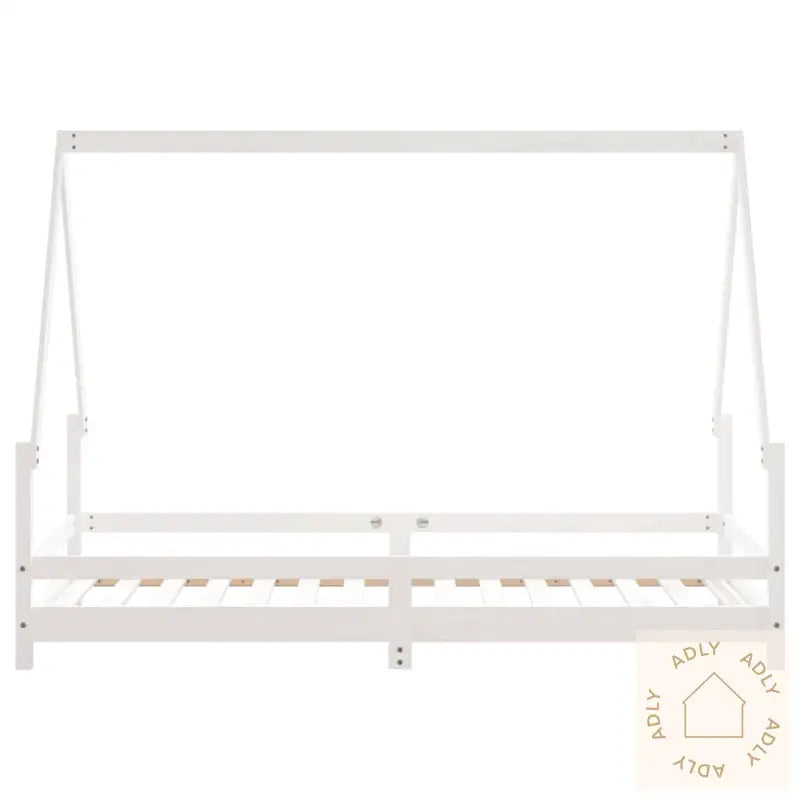 Barnesengeramme Hvit 90X190 Cm Heltre Furu