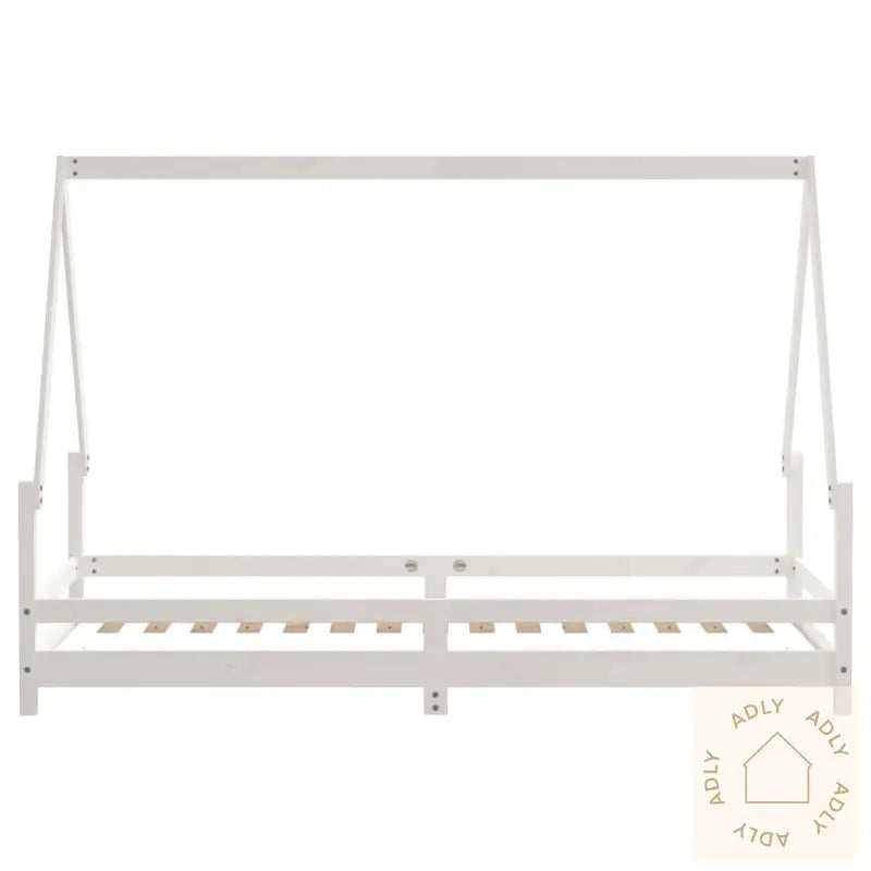 Barnesengeramme Hvit 90X200 Cm Heltre Furu