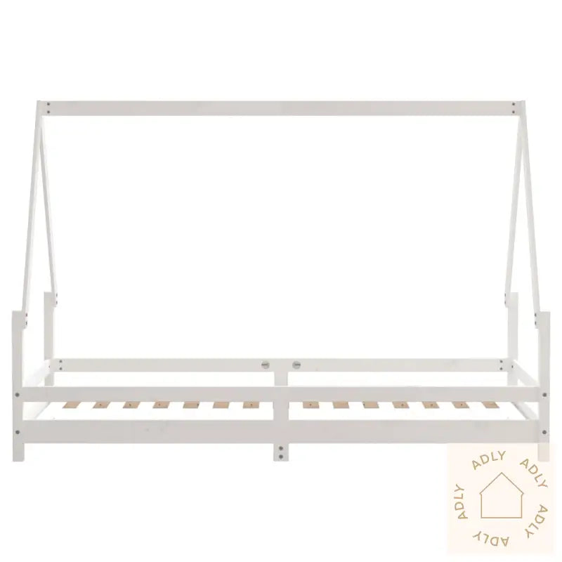Barnesengeramme Hvit 80X200 Cm Heltre Furu
