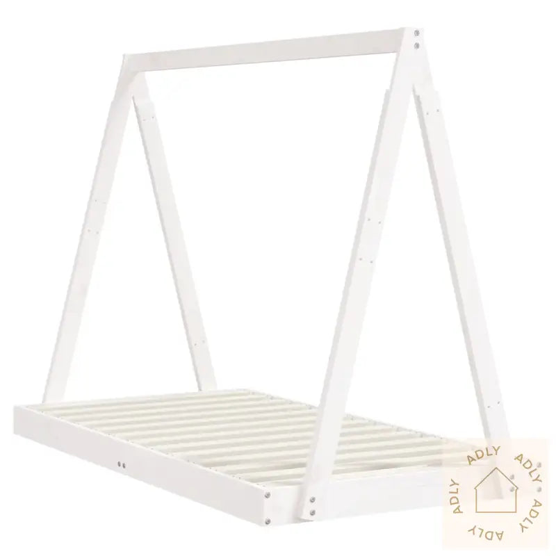 Barnesengeramme Hvit 80X160 Cm Heltre Furu