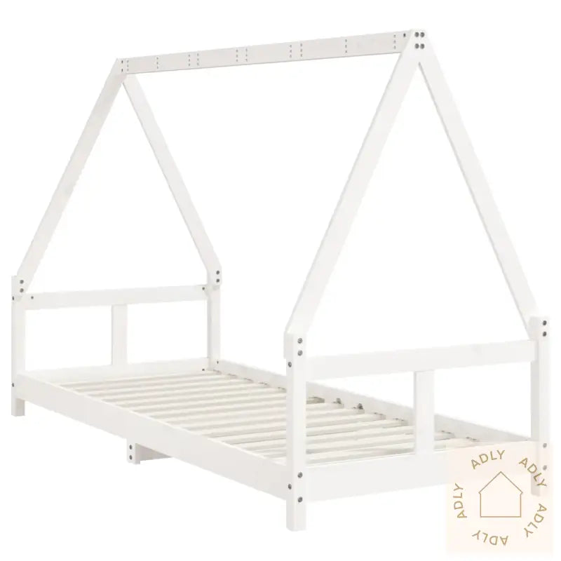 Barnesengeramme Hvit 80X200 Cm Heltre Furu
