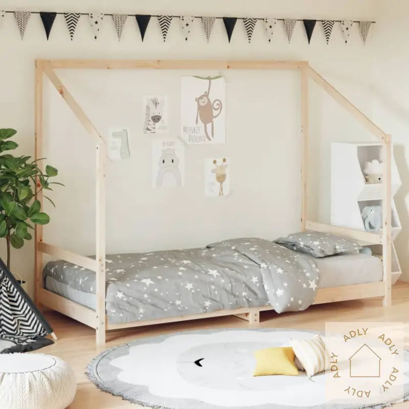 Barnesengeramme 90X190 Cm Heltre Furu