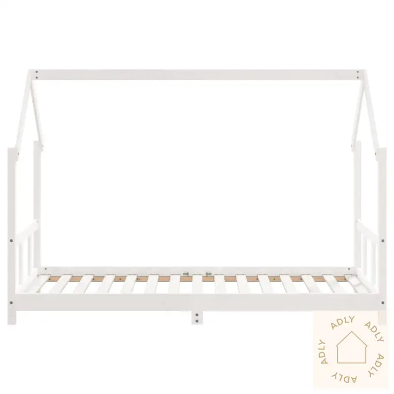 Barnesengeramme Hvit 90X190 Cm Heltre Furu